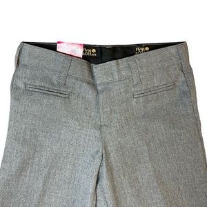 Girls Gray Dress Uniform Slacks 8 Regular NWT